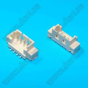 A1251-SMT-04A (PicoBlade™ MOLEX 53398-0471) вилка однорядная прямая SMD; шаг 1,25мм; 4-конт.