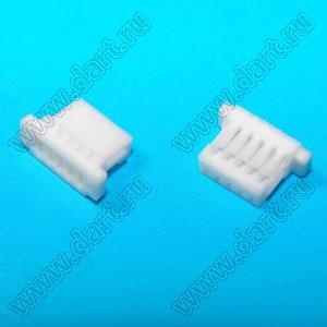 A1001-05Y (1.0-5Y, SHR-05V-S-B) корпус розетки на кабель; шаг 1,0мм; шаг 1,00мм; 5-конт.