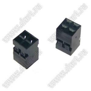 KR2006H-2x02P-1 (2026B-04, M22-3020200, BLD2-2x2, BLD2-4) корпус двухрядной розетки на кабель; шаг 2,00мм; 2x2-конт.; 17487=4