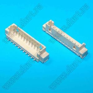 A1251-SMT-11A (PicoBlade™ MOLEX 53398-1171) вилка однорядная прямая SMD; шаг 1,25мм; 11-конт.