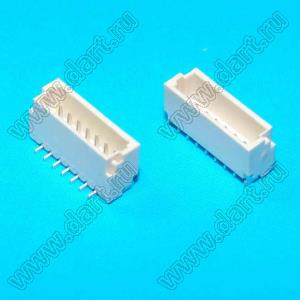 A1001-SMT-07A (BM07B-SRSS-TB) вилка SMD вертикальная на плату; шаг 1,0мм; шаг 1,00мм; 7-конт.