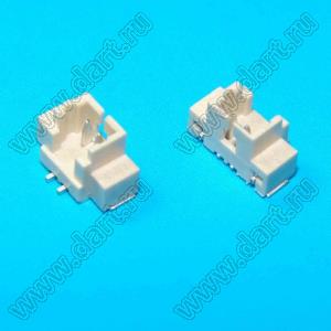 A1251-SMT-02A (PicoBlade™ MOLEX 53398-0271) вилка однорядная прямая SMD; шаг 1,25мм; 2-конт.