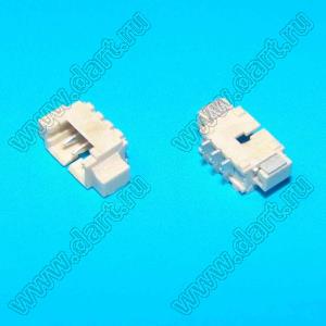 A1251-SMT-03AW (PicoBlade™ MOLEX 53261-0300) вилка однорядная угловая SMD; шаг 1,25мм; 3-конт.