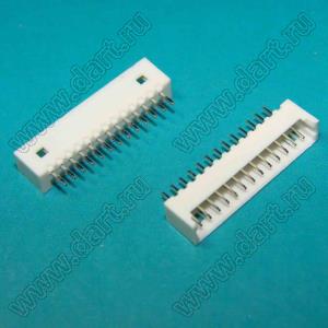 A1251-13A (PicoBlade™ MOLEX 53047-1310) вилка однорядная прямая на плату; шаг 1,25мм; 13-конт.