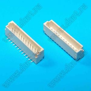 A1001-SMT-12A (BM12B-SRSS-TB) вилка SMD вертикальная на плату; шаг 1,0мм; шаг 1,00мм; 12-конт.