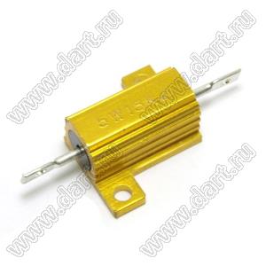 AH (RX24) 5W 180R J резистор постоянный в алюминиевом радиаторе; P=5Вт; R=180 (Ом); 5%