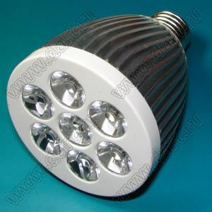 CFC007WHLE27 лампа светодиодная; E27; 7LEDs; D=74мм; L=106мм; AC85-260V 50/60Hz; P=7Вт