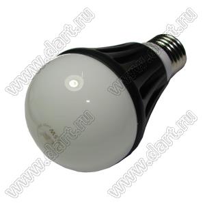 J005WFRE27 лампа светодиодная; E27; 5LEDs; 5600-6300К; D=62мм; L=125мм; AC100-240V 50/60Hz; P=5Вт