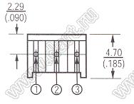 3362M-1-102 резистор подстроечный однооборотный; R=1кОм