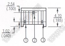 3362X-1-503 (50K) резистор подстроечный однооборотный; R=50кОм