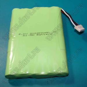 NiMh 2x2200mah J7 6V сборка аккумуляторнная 6В