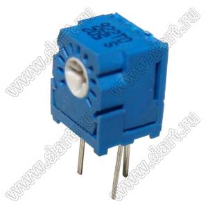 3323S-503 (50K) резистор подстроечный, однооборотный; R=50кОм