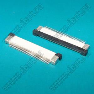 1226-38-03 розетка SMD для плоского шлейфа (FPC); шаг 0,5мм; 38-конт.; контакты сверху