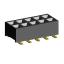 2207SM-10G-24 (2x5) розетка прямая двухрядная (гнездо) на плату для поверхностного (SMD) монтажа, шаг 2,00 x 2,00 мм, высота 2,4 мм, 2x5 конт.