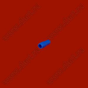V-5.5L кожух наконечника провода; сечение=5,5кв.мм; dA=5,7мм; D=5,2мм; L=20,0мм; мягкий полихлорвинил; синий