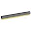 2207S-62G (2x31)(PBD2-62) розетка прямая двухрядная (гнездо) на плату для монтажа в отверстия, шаг 2,00 x 2,00 мм, 2х31 конт.