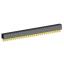 2207S-60G (2x30)(PBD2-60) розетка прямая двухрядная (гнездо) на плату для монтажа в отверстия, шаг 2,00 x 2,00 мм, 2х30 конт.
