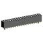 2207SM-36G-45-PG (2x18) розетка прямая двухрядная (гнездо) на плату для поверхностного (SMD) монтажа, шаг 2,00 x 2,00 мм, высота 4,5 мм, 2x18 конт. с направляющими в плату