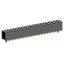 2207SM-42G-45-PG (2x21) розетка прямая двухрядная (гнездо) на плату для поверхностного (SMD) монтажа, шаг 2,00 x 2,00 мм, высота 4,5 мм, 2x21 конт. с направляющими в плату