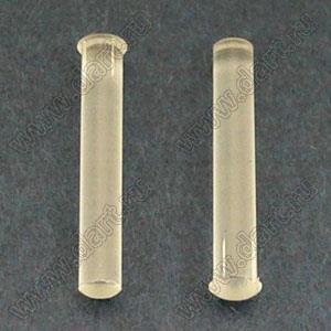 LEM-87 cветовод; A=18,0мм; B=2,8мм; поликарбонат (UL); прозрачный