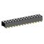 2207SM-28G-24 (2x14) розетка прямая двухрядная (гнездо) на плату для поверхностного (SMD) монтажа, шаг 2,00 x 2,00 мм, высота 2,4 мм, 2x14 конт.