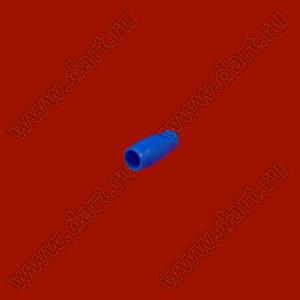V-14L кожух наконечника провода; сечение=14кв.мм; dA=10,0мм; D=8,0мм; L=28,0мм; мягкий полихлорвинил; синий