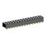 2207SM-30G-24 (2x15) розетка прямая двухрядная (гнездо) на плату для поверхностного (SMD) монтажа, шаг 2,00 x 2,00 мм, высота 2,4 мм, 2x15 конт.