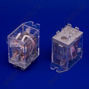 SME-224AF реле электромагнитное на провод; 2 (группы); Uкат.=24В; Uконт.=250В; Iконт.=10А; с фланцем