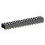 2207SM-32G-24 (2x16) розетка прямая двухрядная (гнездо) на плату для поверхностного (SMD) монтажа, шаг 2,00 x 2,00 мм, высота 2,4 мм, 2x16 конт.