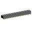 2207SM-34G-24 (2x17) розетка прямая двухрядная (гнездо) на плату для поверхностного (SMD) монтажа, шаг 2,00 x 2,00 мм, высота 2,4 мм, 2x17 конт.