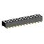 2207SM-26G-24 (2x13) розетка прямая двухрядная (гнездо) на плату для поверхностного (SMD) монтажа, шаг 2,00 x 2,00 мм, высота 2,4 мм, 2x13 конт.