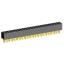 2207S-44G (2x22)(PBD2-44) розетка прямая двухрядная (гнездо) на плату для монтажа в отверстия, шаг 2,00 x 2,00 мм, 2х22 конт.
