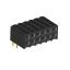 2207R-12G (PBD2-12R, DS1026-13-2X6S8BR) розетка угловая двухрядная (гнездо) на плату для монтажа в отверстия; шаг 2.00x2.00мм; 2x6-конт.