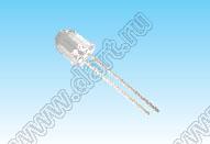 DIRB8b-43L1-A cветодиод инфракрасный (ИК); корпус круглый d=8мм h=11мм; прозрачный; 850нм; 200mW/sr; 24град