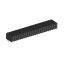 2207R-42G (PBD2-42R, DS1026-13-2X21S8BR) розетка угловая двухрядная (гнездо) на плату для монтажа в отверстия; шаг 2.00x2.00мм; 2x21-конт.