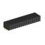 2207R-30G (PBD2-30R, DS1026-13-2X15S8BR) розетка угловая двухрядная (гнездо) на плату для монтажа в отверстия; шаг 2.00x2.00мм; 2x15-конт.