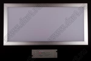 YLP-0306D-03 распродажа панель светодиодная; P=18Вт; белый; Uп=AC110V-AC240V 50/60Hz; 300x600мм