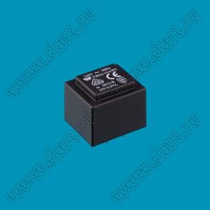 V30AJ-15A3P5 (230V - 12V) трансформатор герметичный; Uвх=~230В; Uвых=~12В; P=2.3VA