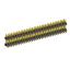 2208SMDI-64G-3090 (PLHD2-64SMD) вилка прямая двухрядная с двойным изолятором А=3мм., В=9мм., шаг 2,0 мм, 2х32 конт.