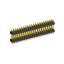 2208DI-42G-2400 (2x21) вилка открытая прямая двухрядная с двойным изолятором на плату для монтажа в отверстия, шаг 2,00 x 2,00 мм, А=2мм, В=18мм, С=4мм, 2х21 конт.
