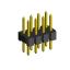 2208S-08G-H15 (PLD2-08) вилка прямая двухрядная, шаг 2,0 мм, 2х4 конт.