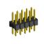 2208S-10G-H15 (PLD2-10, L-KLS1-207B-2-10-T) вилка прямая двухрядная, шаг 2,0 мм, 2х5 конт.