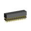 1999SDI-064G-935 розетка прямая четырехрядная с двойным изолятором (гнездо) на плату для монтажа в отверстия, шаг 2,00 x 2,00 мм А=3,8мм, В=9,35мм, 4х16 конт.