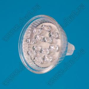 SS-101W лампа светодиодная  белая 220V 9000 mcd 12 led