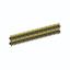 2208SMDI-68G-3090-PG вилка открытая прямая двухрядная приподнятая с направляющими на плату для поверхностного (SMD) монтажа; шаг 2,00 x 2,00 мм; (2x34) конт.