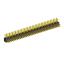 2204R-70G (2x35) вилка открытая угловая двухрядная на плату с увеличенным изолятором для монтажа в отверстия, шаг 2,00 x 2,00 мм, 70 конт.