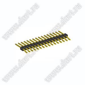 BL1225-1116Z штыри однорядные SMD горизонтальные; 16-конт.