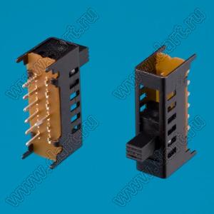 SS-16F03-EG6 переключатель движковый прямой 1P6T