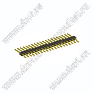 BL1225-1120Z штыри однорядные SMD горизонтальные; 20-конт.