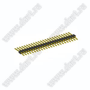 BL1225-1124Z штыри однорядные SMD горизонтальные; 24-конт.